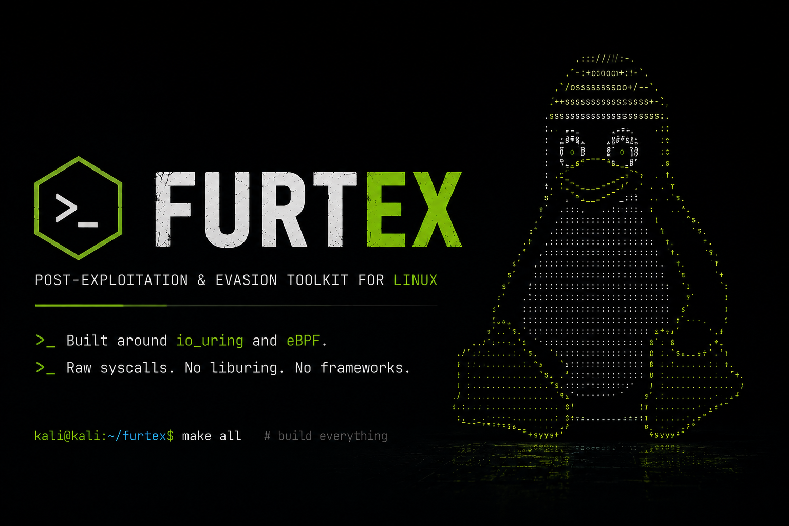 MatheuZSecurity/Furtex: post-exploitation and evasion research toolkit for Linux
